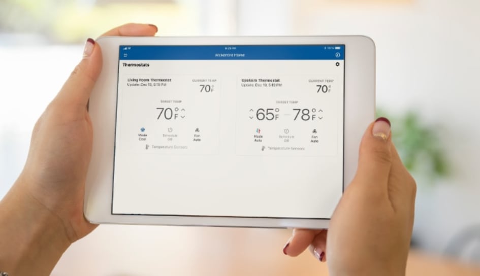 Thermostat control in Lexington